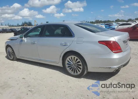 2018 Genesis G90 Premium z USA, uszkodzony, nr VIN KMHG34JA4JU045534